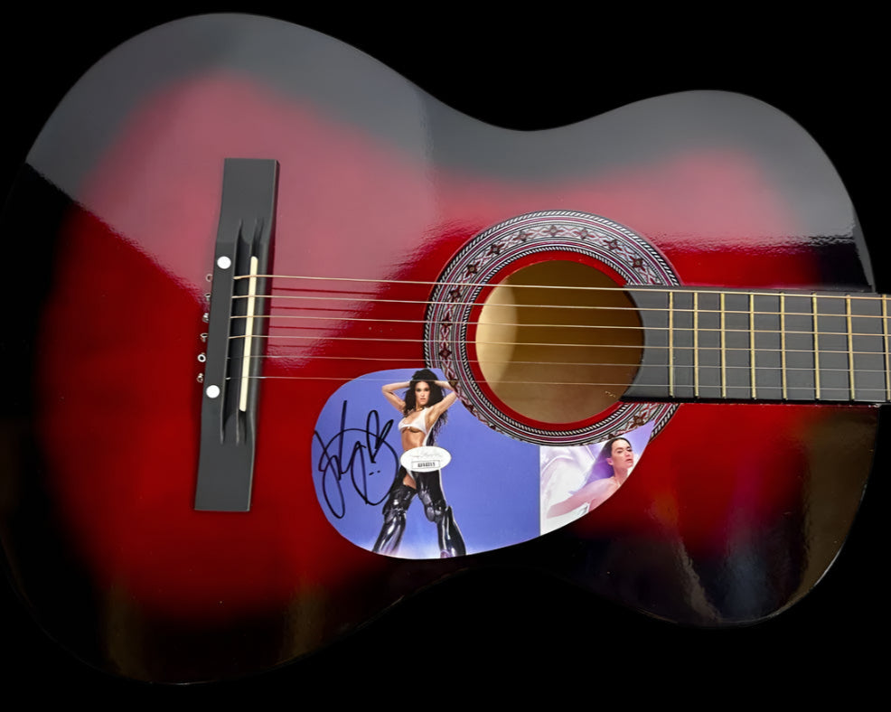 Katy Perry Signed Guitar - JSA COA